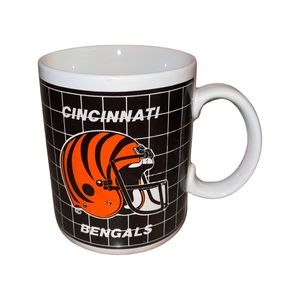 Cincinnati Bengals Vintage 80’s Coffee Mug: Deadstock: NFL: Joe Burrow